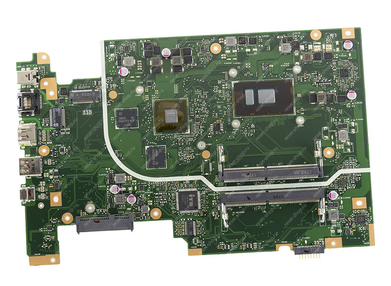 Материнская плата ноутбука ASUS X705UN (процессор Intel i5-7200U, видеокарта GeForce MX150) Материнская плата ноутбука ASUS X705UN (процессор Intel i5-7200U, видеокарта GeForce MX150)