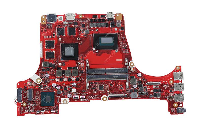 Материнская плата ноутбука ASUS G531GT (процессор I7-9750H, GTX 1650 Ti 4 Гб) / УЦЕНКА