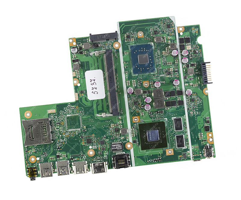 Мат.плата ASUS X541NC Rev 2.1 неисправная на запчасти ДОНОР без мультиконтроллера Мат.плата ASUS X541NC Rev 2.1 неисправная на запчасти ДОНОР без мультиконтроллера