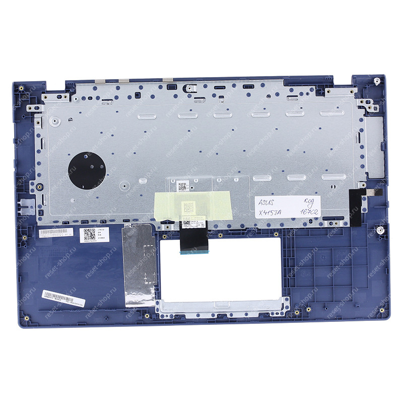 Клавиатура для ноутбука ASUS X415JA топкейс фиолетовый, клавиши черные 90NB0ST3-R33RU0 Клавиатура для ноутбука ASUS X415JA топкейс фиолетовый, клавиши черные 90NB0ST3-R33RU0
