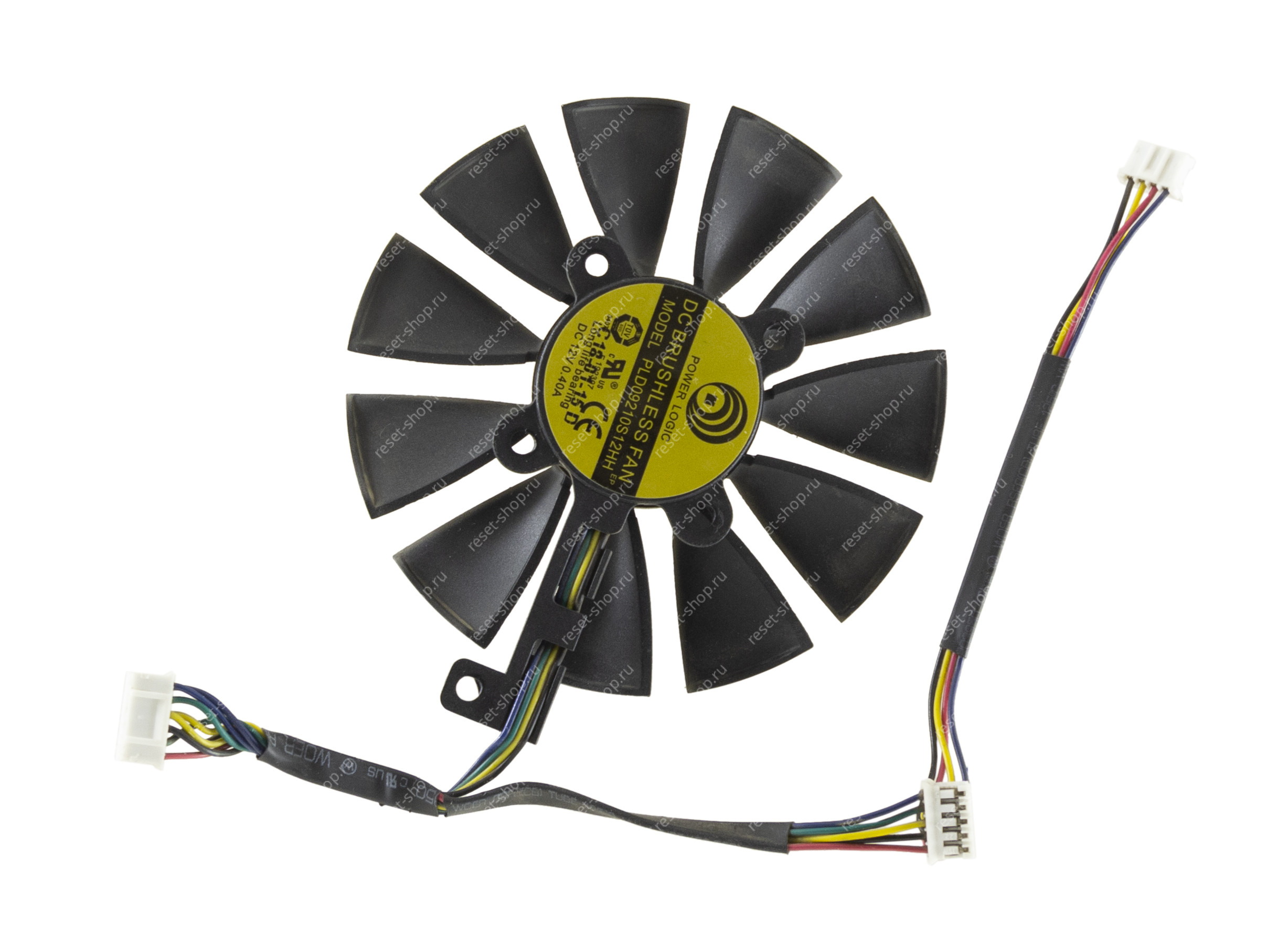 Вентилятор для видеокарты Б/У ASUS GeForce ROG Strix GTX 1070 (левый)