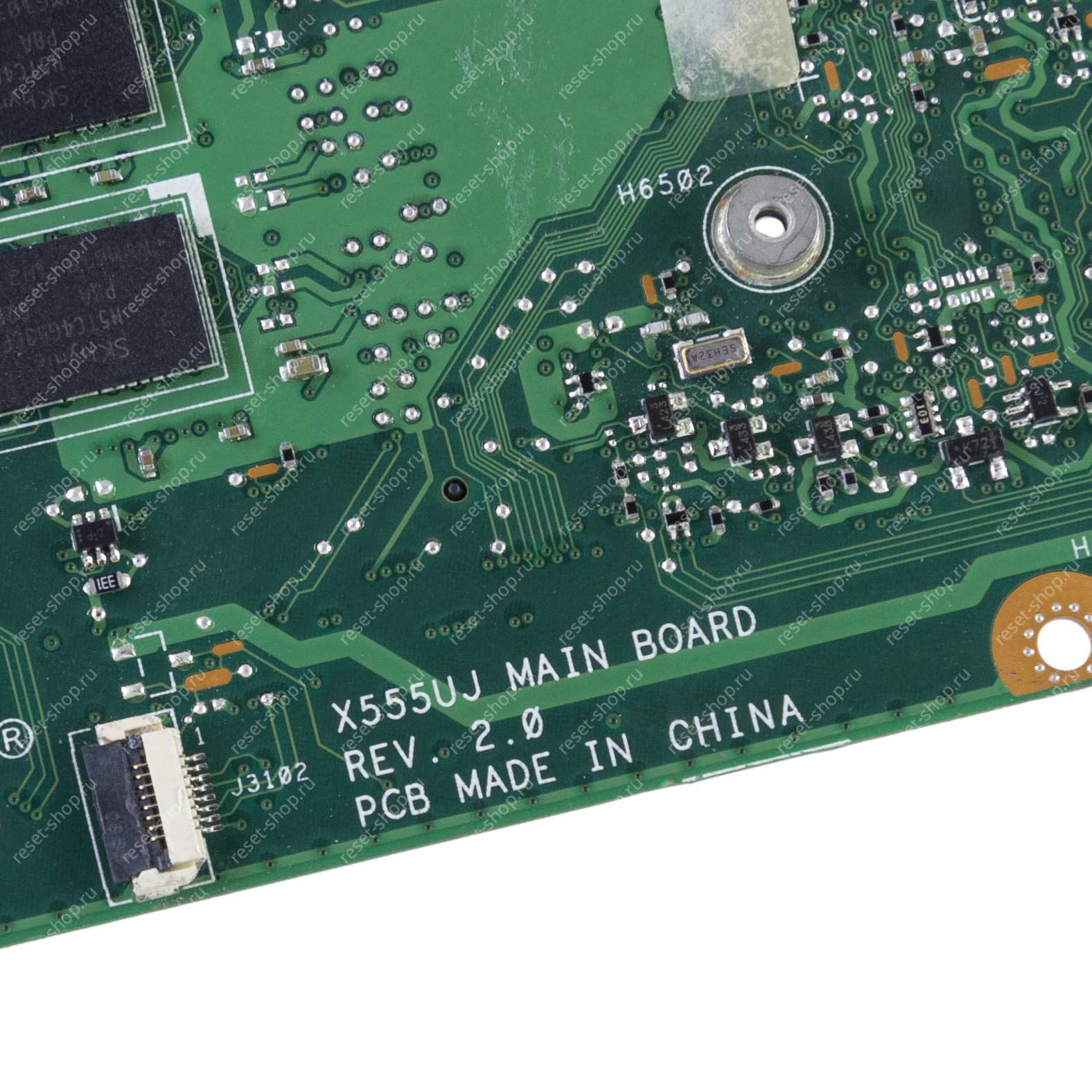 Мат.плата ASUS X555UJ rev. 2.0 неисправная на запчасти ДОНОР (процессор i5-6200U) Мат.плата ASUS X555UJ rev. 2.0 неисправная на запчасти ДОНОР (процессор i5-6200U)