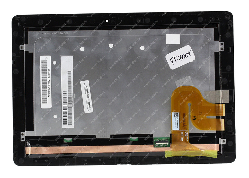 Модуль для планшета Б/У 10.1" ASUS Transformer Pad TF700T черный ORIGINAL с рамкой