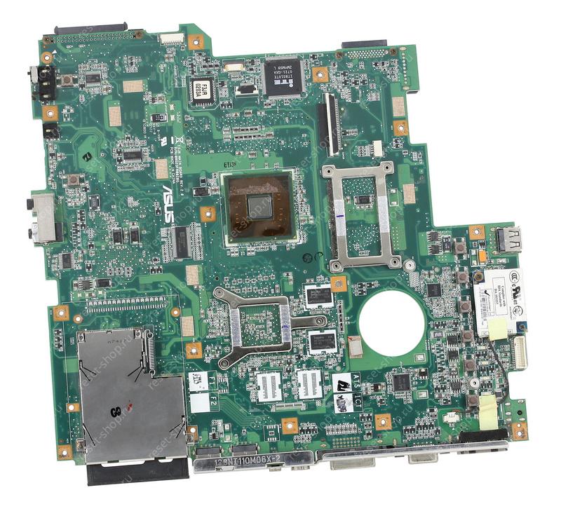 Материнская плата ноутбука Б/У ASUS F3JR / 08G23FR0020G Материнская плата ноутбука Б/У ASUS F3JR / 08G23FR0020G