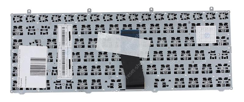 Клавиатура для ноутбука DNS Clevo W230 без рамки черная Клавиатура для ноутбука DNS Clevo W230 без рамки черная