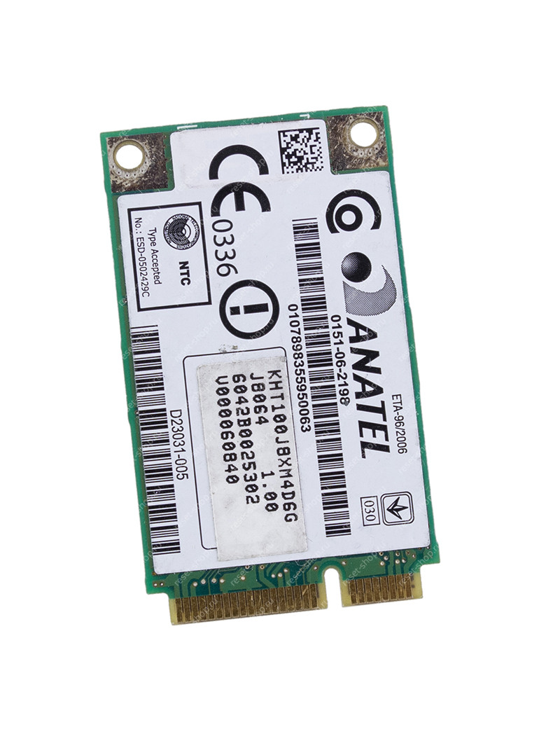 WiFi-модуль Б/У Intel WM3945ABG MOW2 ESD-0502429C WiFi-модуль Б/У Intel WM3945ABG MOW2 ESD-0502429C