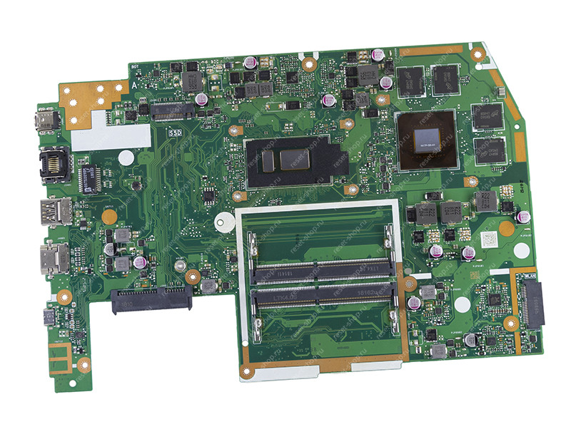 Материнская плата ноутбука ASUS X570UD (процессор I7-8550U, GTX1050 4Гб)