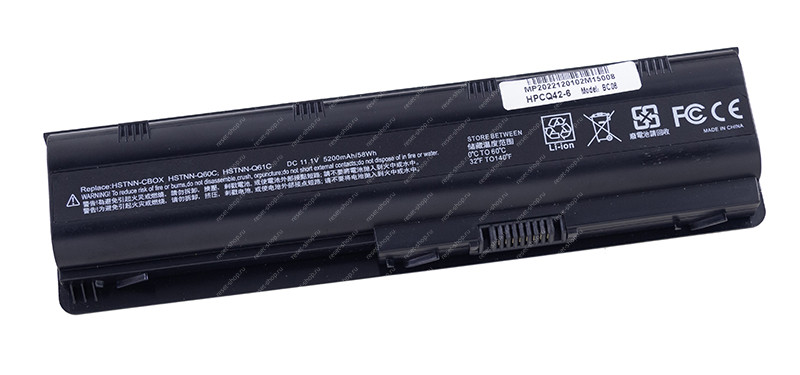 АКБ для ноутбука HP (HSTNN-Q61C) / 11.1V, 5200mAh / Compaq CQ42, CQ62 черная OEM АКБ для ноутбука HP (HSTNN-Q61C) / 11.1V, 5200mAh / Compaq CQ42, CQ62 черная OEM