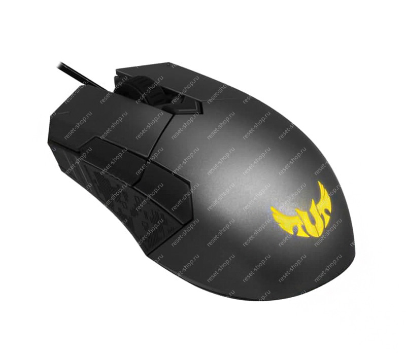 Мышь ASUS TUF Gaming M5 6200 dpi проводная серая USB Мышь ASUS TUF Gaming M5 6200 dpi проводная серая USB