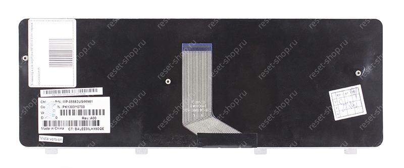 Клавиатура для ноутбука HP DV4-1000 черная Клавиатура для ноутбука HP DV4-1000 черная