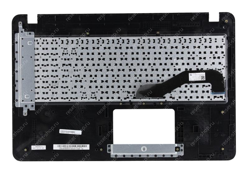 Клавиатура для ноутбука ASUS X540LA топкейс красный, клавиши черные без тачпада Клавиатура для ноутбука ASUS X540LA топкейс красный, клавиши черные без тачпада