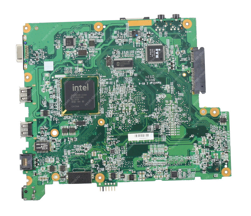 Материнская плата ноутбука Б/У DNS Mini 0116108 Материнская плата ноутбука Б/У DNS Mini 0116108
