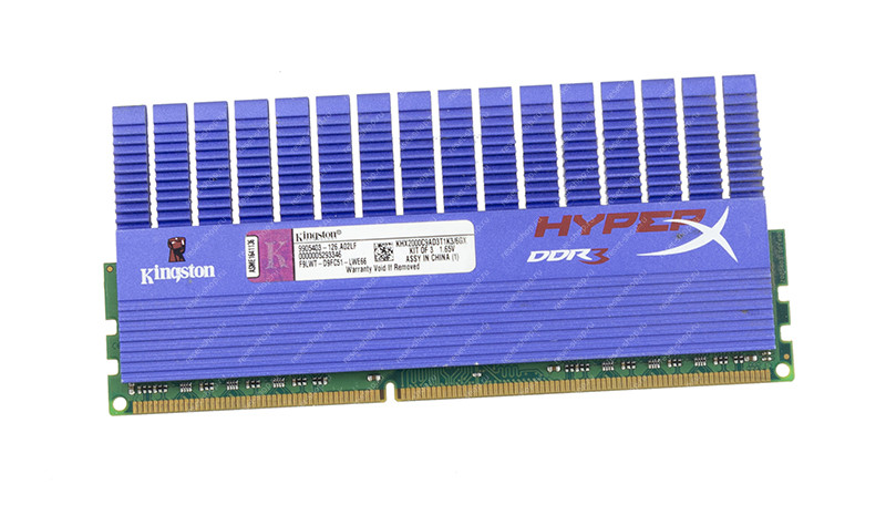 Память Б/У DDR3 2Гб 2000 МГц Kingston HyperX KHX2000C9AD3T1K3/6GX Память Б/У DDR3 2Гб 2000 МГц Kingston HyperX KHX2000C9AD3T1K3/6GX