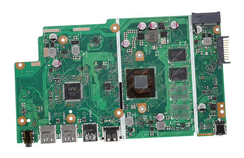 Материнская плата ноутбука ASUS X540MA (процессор Celeron N4100, ОЗУ 2Гб)