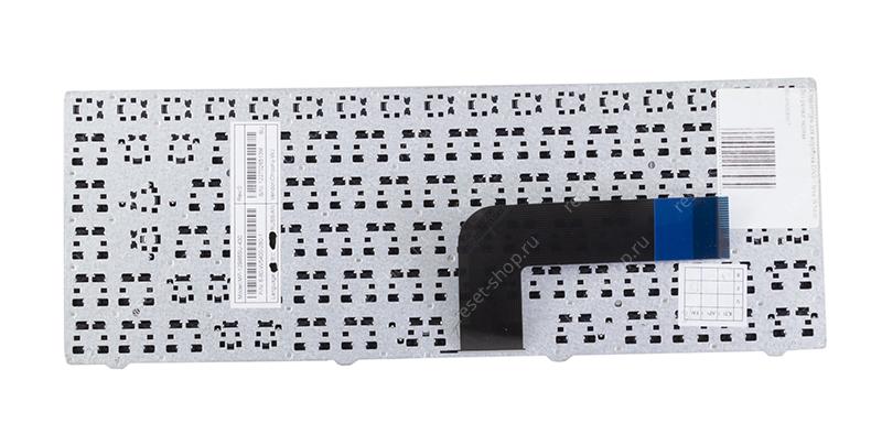 Клавиатура для ноутбука DNS Clevo W5400 без рамки черная Клавиатура для ноутбука DNS Clevo W5400 без рамки черная