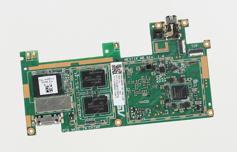 Материнская плата планшета ASUS Google Nexus ME571K ORIGINAL (2Гб, Q8064, 16Гб) / 90NK0080-R01100