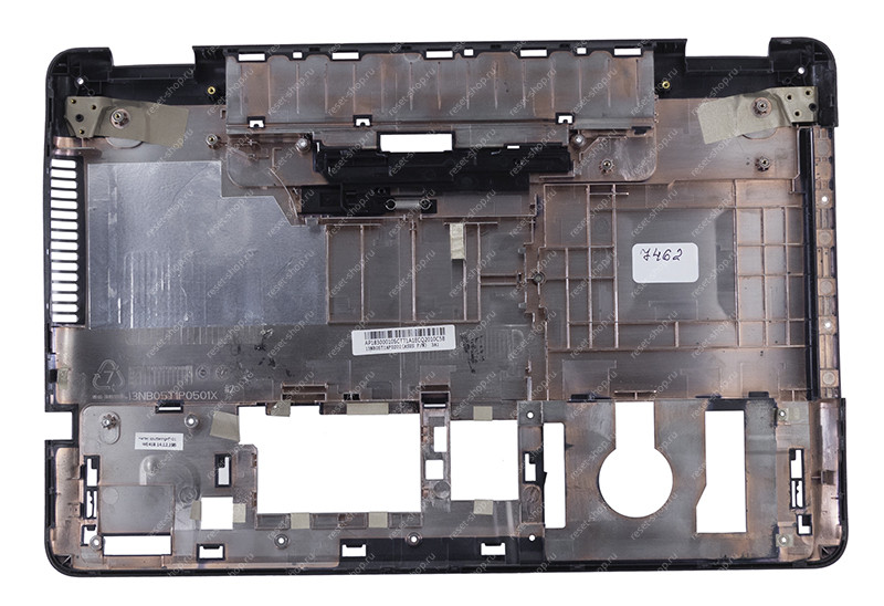 Корпус Б/У ASUS N551VW часть D (Нижняя часть) черный Корпус Б/У ASUS N551VW часть D (Нижняя часть) черный