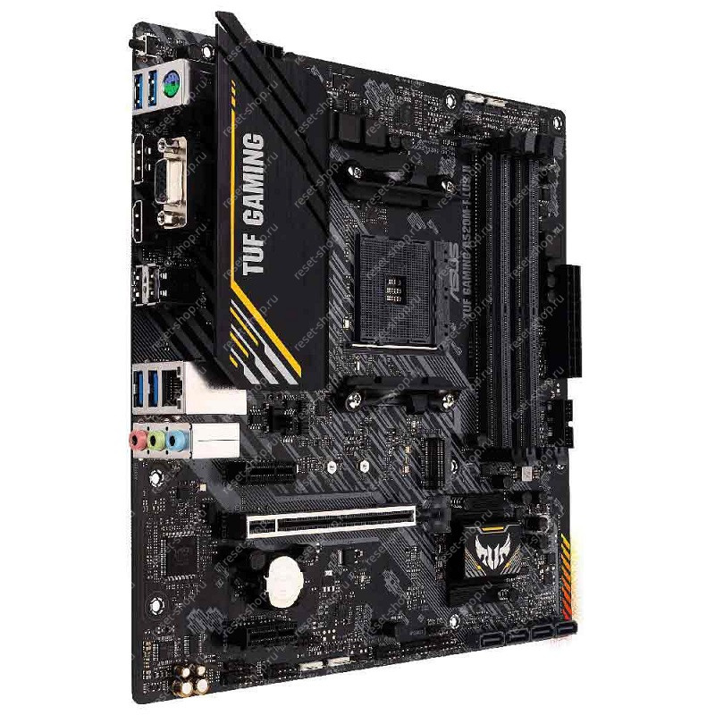 Сист.плата Б/У sAM4 ASUS TUF GAMING A520M-PLUS II 4xDDR4, 6xUSB, 4xSATA, PCI-Ex16, VGA, mATX Сист.плата Б/У sAM4 ASUS TUF GAMING A520M-PLUS II 4xDDR4, 6xUSB, 4xSATA, PCI-Ex16, VGA, mATX