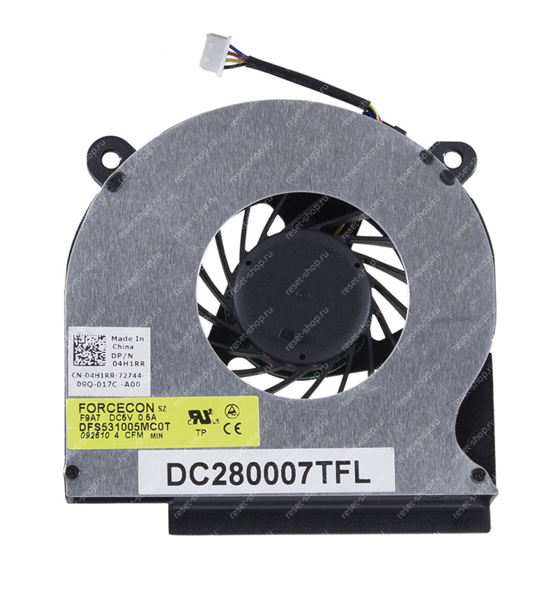 Вентилятор Dell E6410 (дискретная видеокарта)