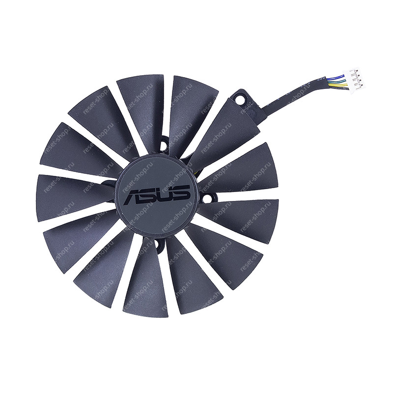 Вентилятор для видеокарты ASUS DUAL-RX580-O4G Вентилятор для видеокарты ASUS DUAL-RX580-O4G