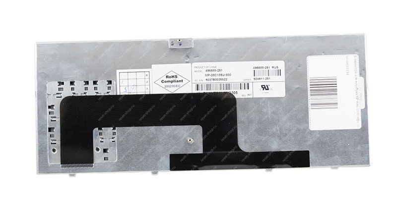 Клавиатура для ноутбука HP mini 1100 черная Клавиатура для ноутбука HP mini 1100 черная