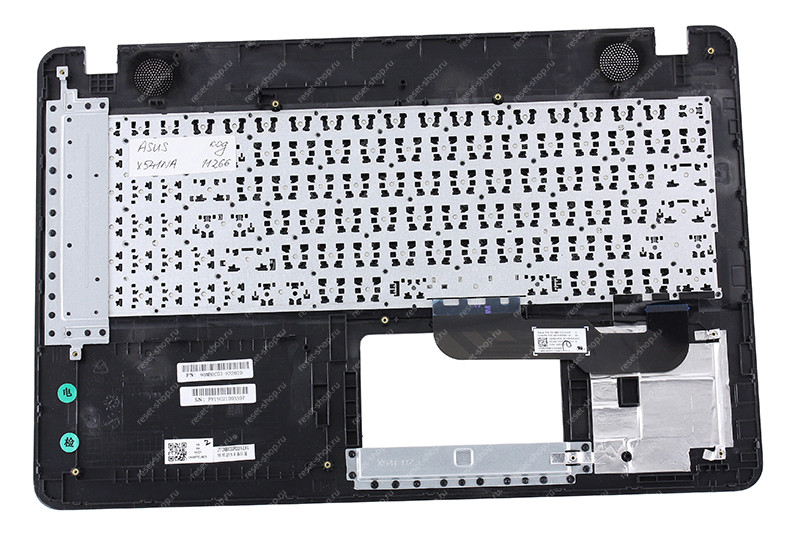 Клавиатура для ноутбука ASUS X541NA топкейс сине-серый, клавиши черные АНГЛИЙСКАЯ Клавиатура для ноутбука ASUS X541NA топкейс сине-серый, клавиши черные АНГЛИЙСКАЯ