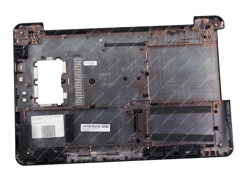 Корпус Б/У ASUS X555L часть D (Нижняя часть) черный Корпус Б/У ASUS X555L часть D (Нижняя часть) черный