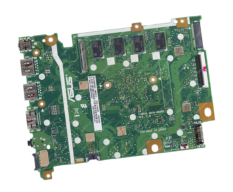 Материнская плата ноутбука ASUS E406SA (процессор Celeron N3060, ОЗУ 4Гб, ПЗУ 32Гб)