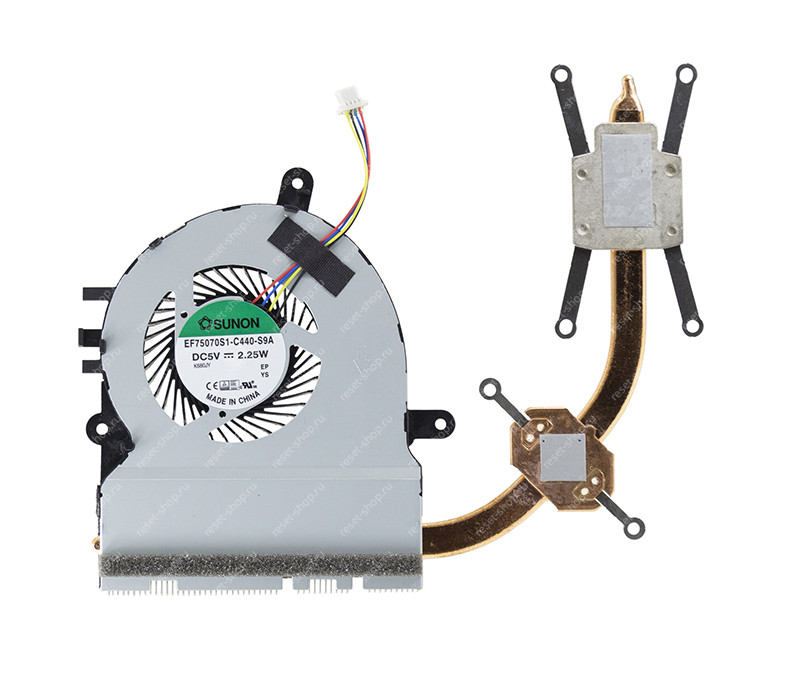 Вентилятор ASUS X302UJ ORIGINAL с термотрубкой