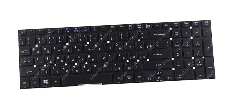 Клавиатура для ноутбука Acer Aspire 5830 без рамки черная Клавиатура для ноутбука Acer Aspire 5830 без рамки черная