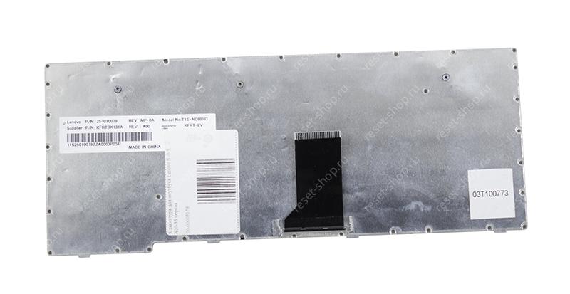 Клавиатура для ноутбука Lenovo S10-3S черная Клавиатура для ноутбука Lenovo S10-3S черная