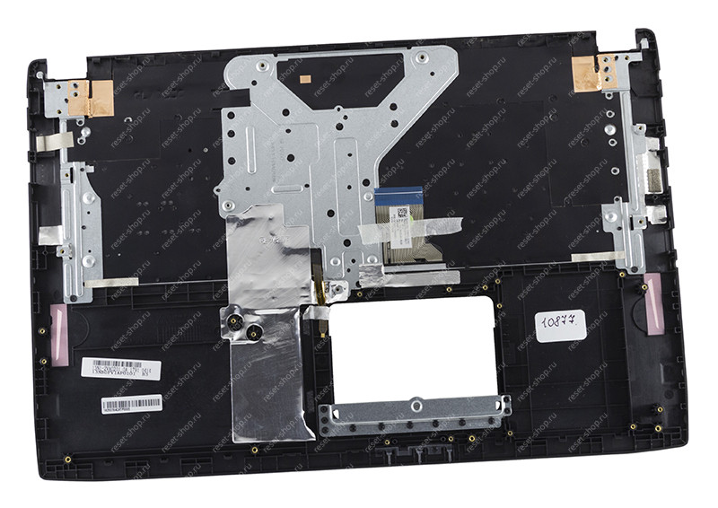 Клавиатура для ноутбука Б/У ASUS GL702ZC топкейс черный, клавиши черные, с подсветкой