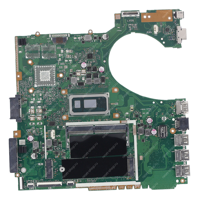 Материнская плата ноутбука ASUS P1440FA (процессор Intel i3-10110U, оперативная память 4 Гб) УЦЕНКА