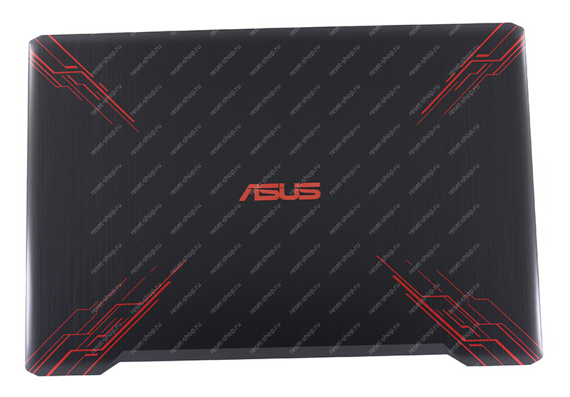 Корпус ASUS FX570UD часть A (Крышка) черно-красный