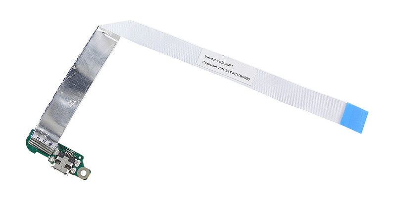 Разъем питания планшета Б/У ASUS ME400C на плате с шлейфом