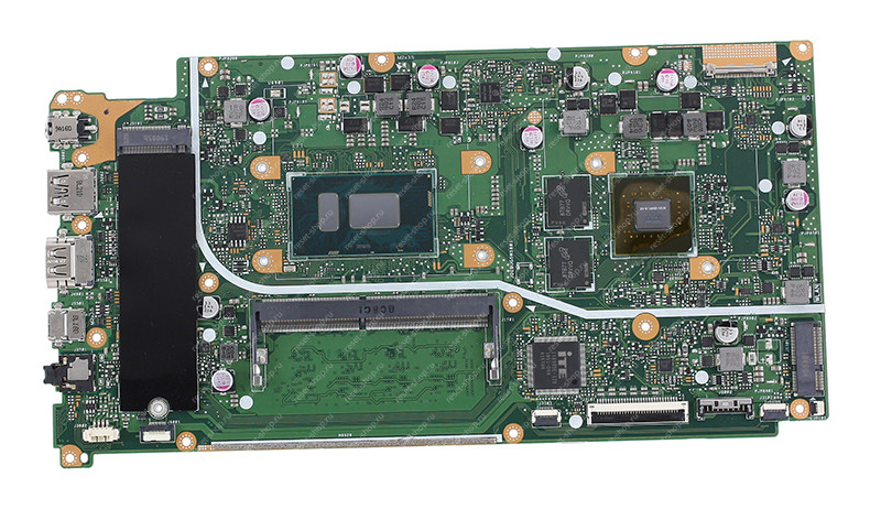 Материнская плата ноутбука ASUS X512UB (процессор Pentium 4417U, ОЗУ 4Гб, GF 920MX 2Гб)