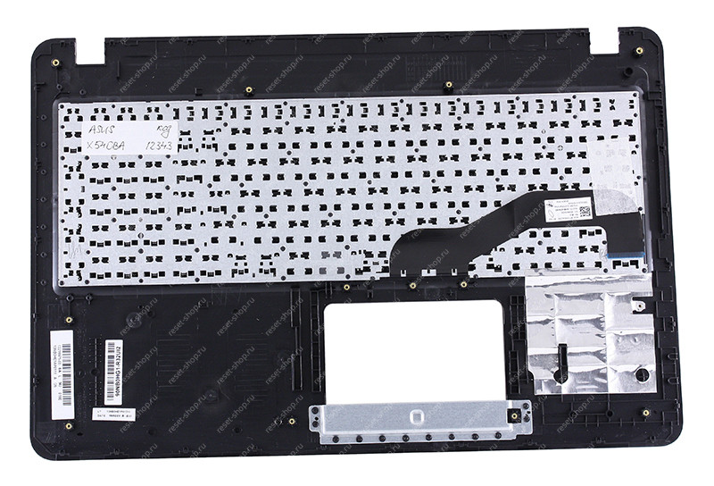 Клавиатура для ноутбука ASUS X540BA топкейс золотистый, клавиши черные АНГЛИЙСКАЯ Клавиатура для ноутбука ASUS X540BA топкейс золотистый, клавиши черные АНГЛИЙСКАЯ