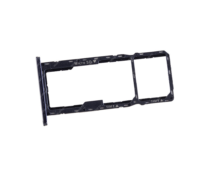 Лоток SIM карты ASUS Zenfone Max (M1) ZB555KL ORIGINAL черный