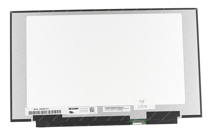 Матрица Б/У 15.6" SLIM (40pin eDP, справа) 1920x1080 240Гц матовая LQ156M1JW09 Матрица Б/У 15.6" SLIM (40pin eDP, справа) 1920x1080 240Гц матовая LQ156M1JW09