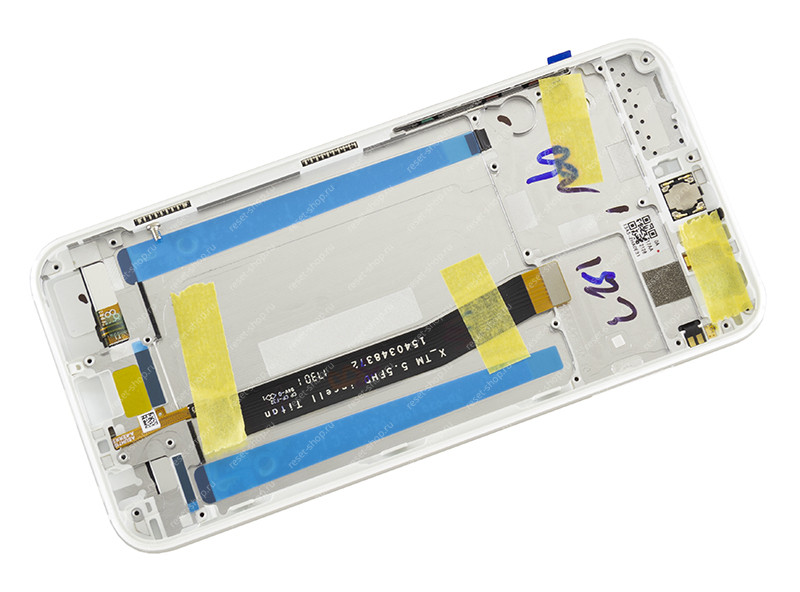 Модуль для смартфона 5.5" ASUS Zenfone 4 ZE554KL белый ORIGINAL с рамкой