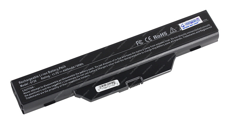 АКБ для ноутбука HP (HSTNN-IB51) / 11.1V, 4400mAh / Compaq 550, 610, 615 черная АКБ для ноутбука HP (HSTNN-IB51) / 11.1V, 4400mAh / Compaq 550, 610, 615 черная