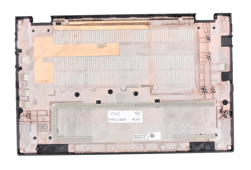 Корпус ASUS B1500CEAE часть D (Нижняя часть) черный