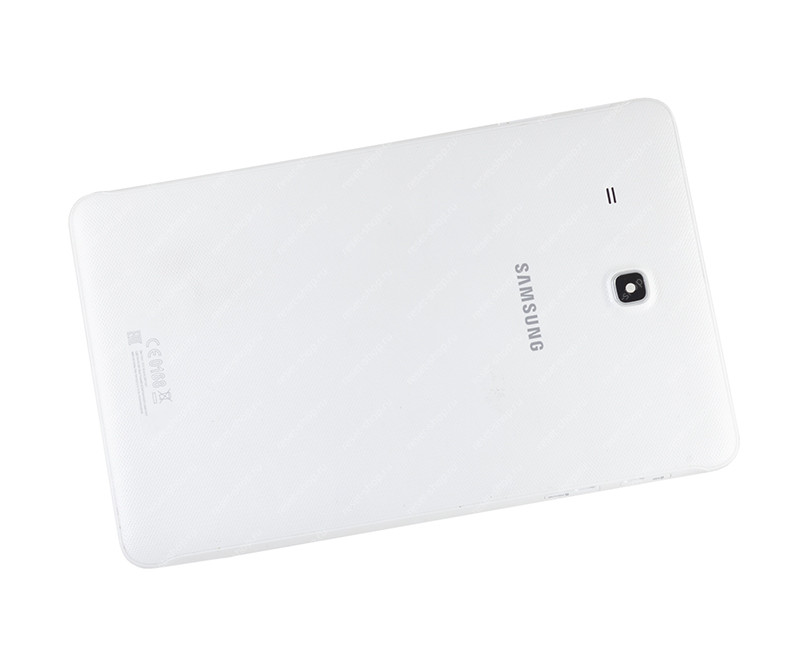 Задняя крышка для планшета Б/У 9.6" Samsung SM-T561 Galaxy Tab E 3G белая ORIGINAL