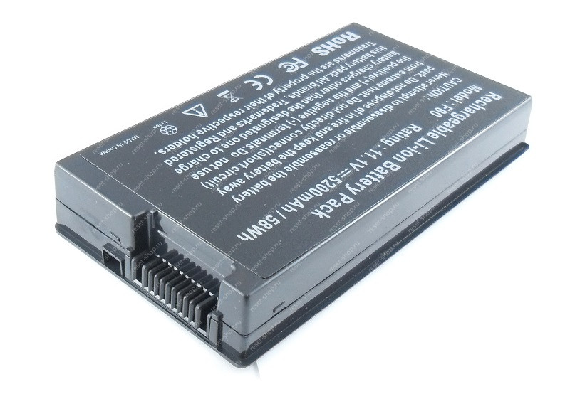АКБ для ноутбука ASUS (A32-F80) / 11.1V, 5200mAh / F50, F80, X80 черная АКБ для ноутбука ASUS (A32-F80) / 11.1V, 5200mAh / F50, F80, X80 черная