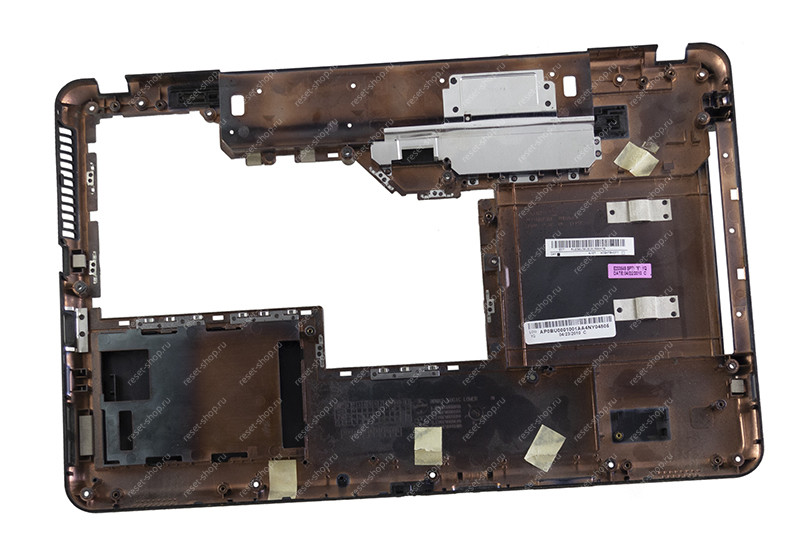 Корпус Б/У Lenovo G555 часть D (Нижняя часть) черный