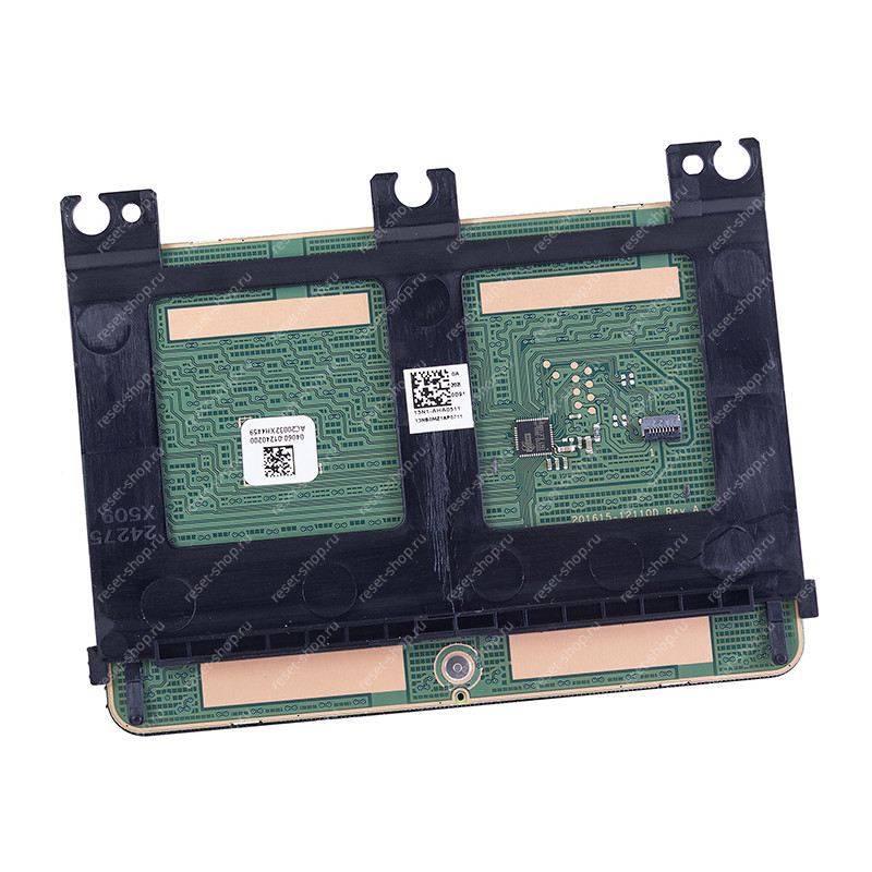 Тачпад для ноутбука ASUS X509DA ORIGINAL тёмно-синий с серебристой рамкой (без FP)