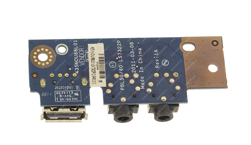Плата интерфейсная Б/У ASUS K53B Rev 1.A