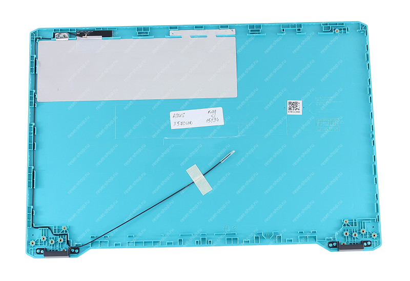 Корпус ASUS X570UD часть A (Крышка) черно-зеленый / 90NB0HS1-R7A010