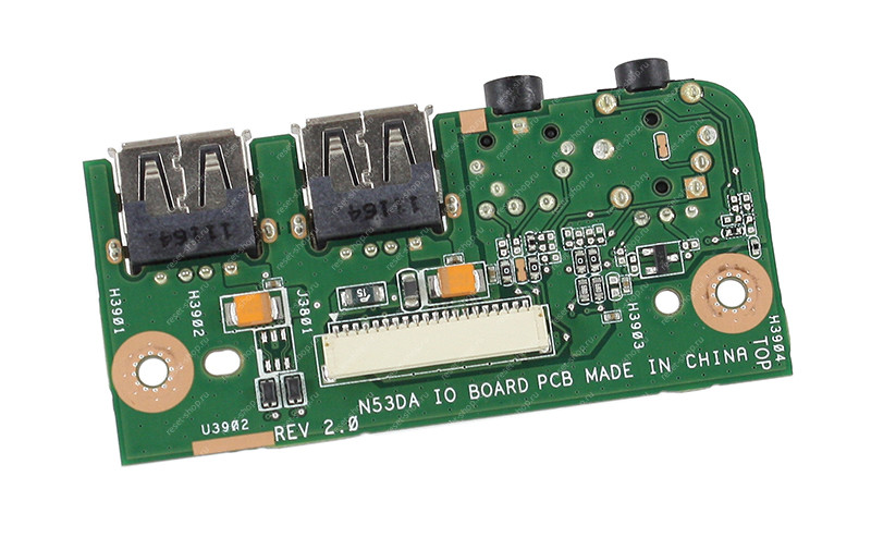 Плата интерфейсная для ноутбука ASUS N53DA (Audio, USB2.0)