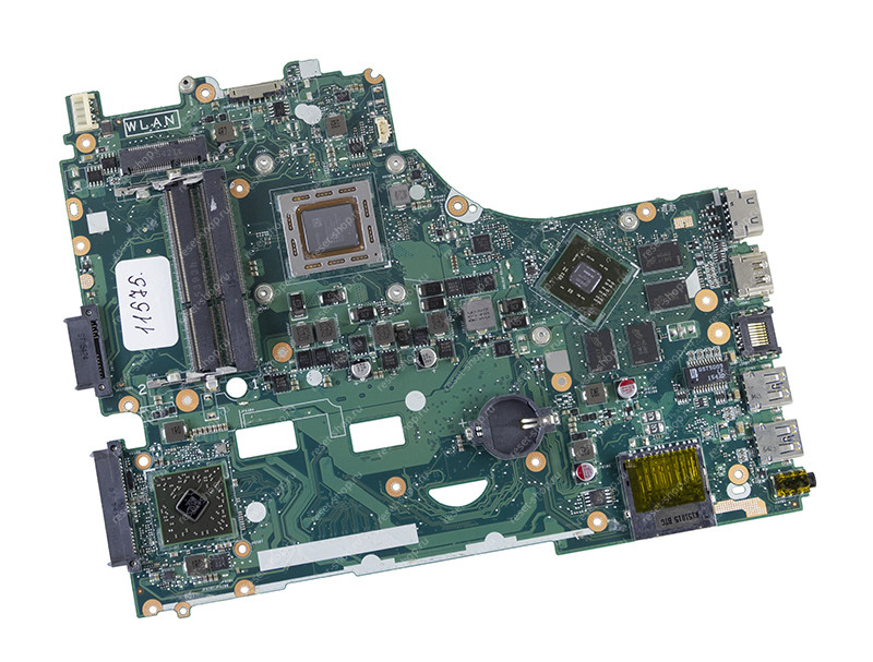 Мат.плата ASUS X550ZE rev. 2.0 неисправная на запчасти ДОНОР Мат.плата ASUS X550ZE rev. 2.0 неисправная на запчасти ДОНОР